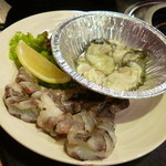 焼肉本舗 - 牡蠣に海老も!