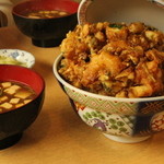 天健 - かき揚げ丼
