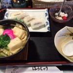 ほうじゅう - 「具雑煮、ガンバ寿司、かんざらし」といった島原の名物を詰め込んだ豪華なランチセットです( ´ ▽ ` )ﾉ