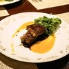 COMPTOIR MISSAGO - 料理写真:ウナギとフォアグラ、マンゴーのミルフィーユ仕立て（2,800円）