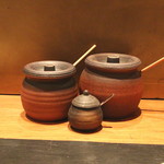 とんかつ割烹 かつぜん - とんかつソース 等　(2014/12)