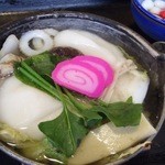 ほうじゅう - がんば寿司定食（具雑煮）