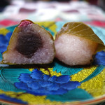 甘味処たかね - 「道明寺桜餅」　2015年3月