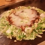 お好み焼きにゅーとん , 具だくさんでボリューム満点「たぬきもんじゃ (350