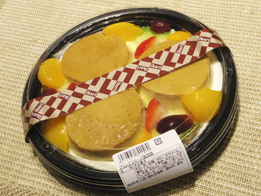 プリンアラモード 1/12 レトロ喫茶 の デラックス プリンアラモード 【レインボー】