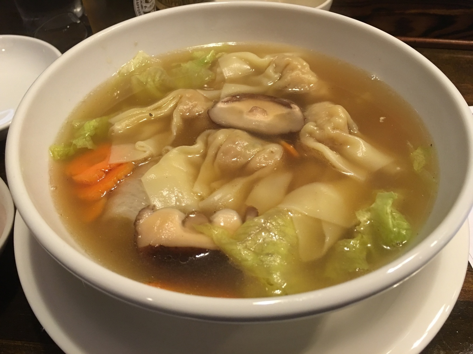 饂飩湯(ワンタン入りスープ 饂飩湯(ワンタン入りスープ