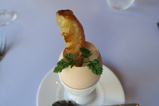 ラ・プレーヌ・リュヌ  - 29年2月　半熟卵黄ムース