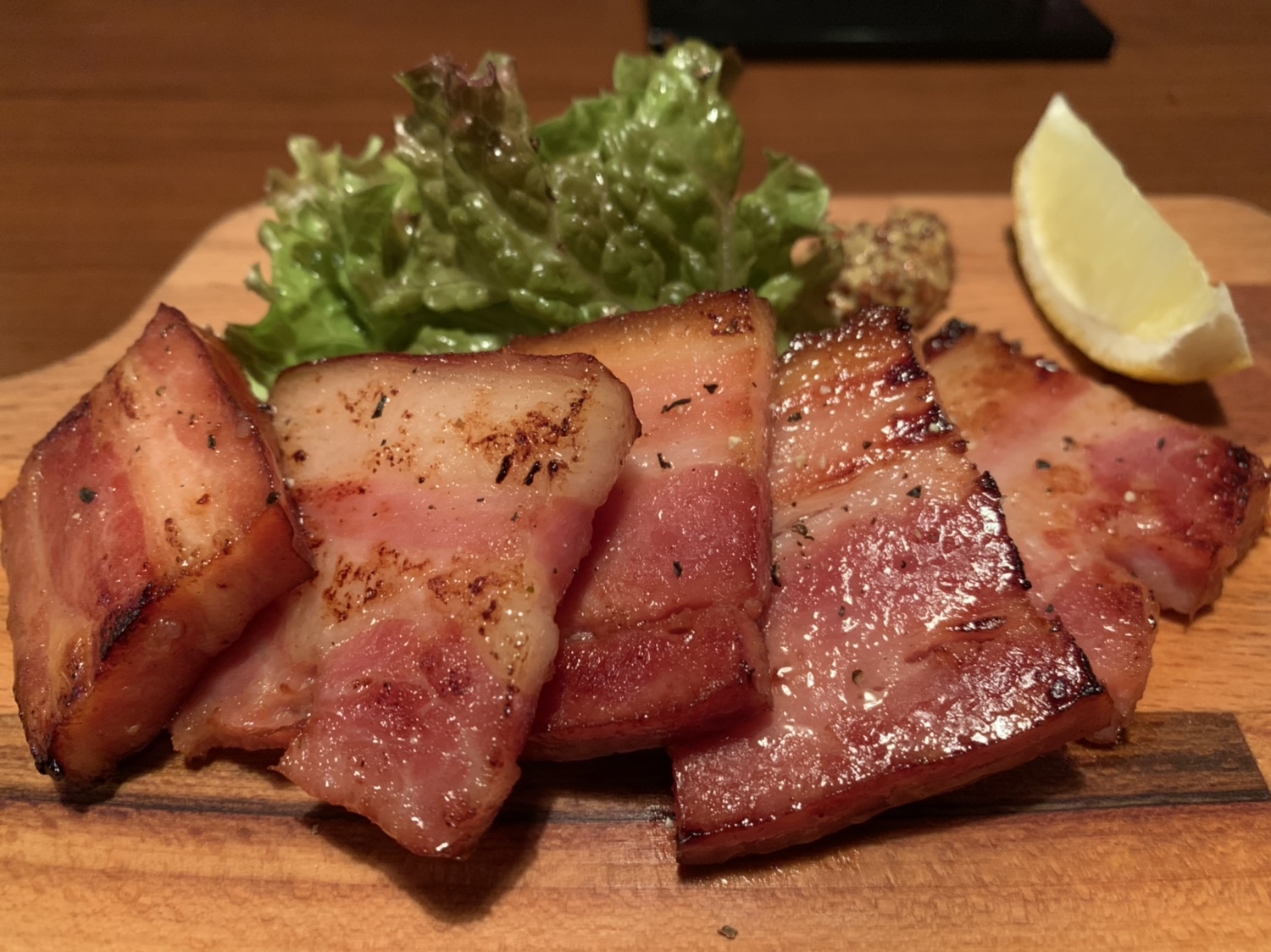 スモークベーコンステーキ スモークベーコンステーキ